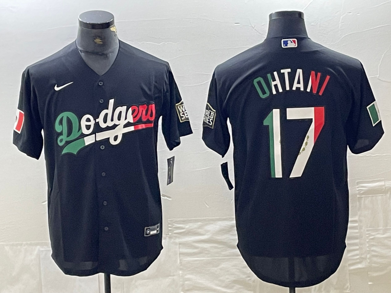 Men’s Los Angeles Dodgers Shohei Ohtani Black Jersey