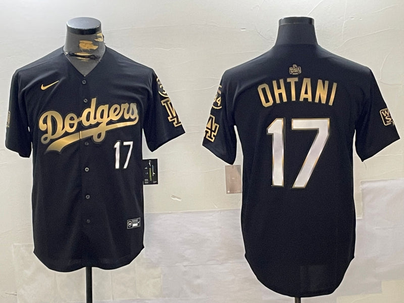 Men’s Los Angeles Dodgers Shohei Ohtani Black Jersey