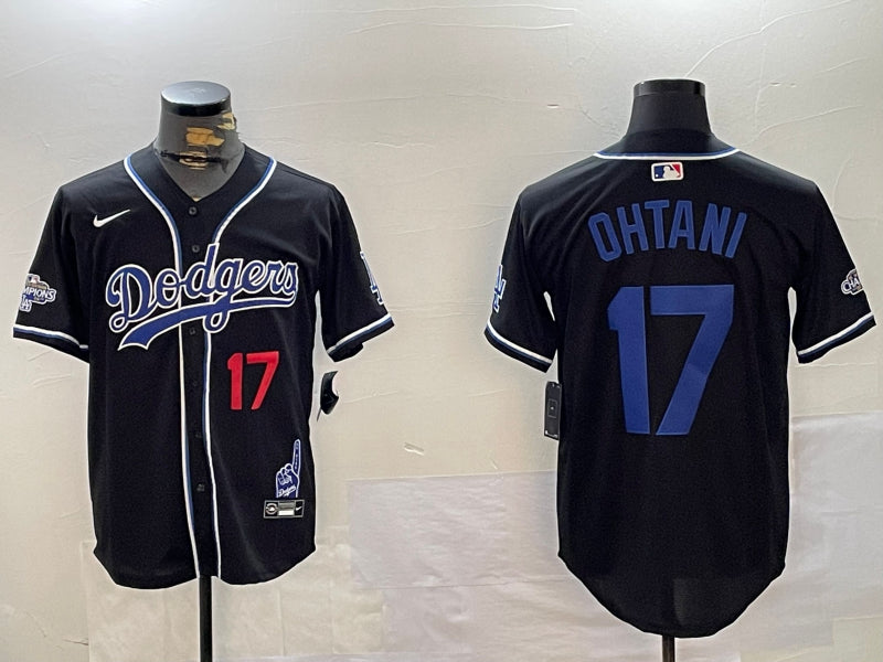 Men’s Los Angeles Dodgers Shohei Ohtani Black Team Jersey