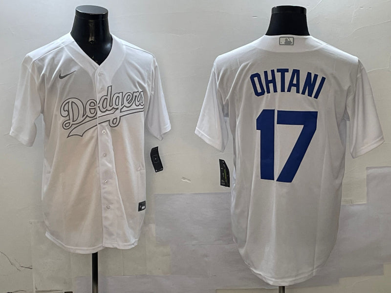 Men’s Los Angeles Dodgers Shohei Ohtani White Jersey