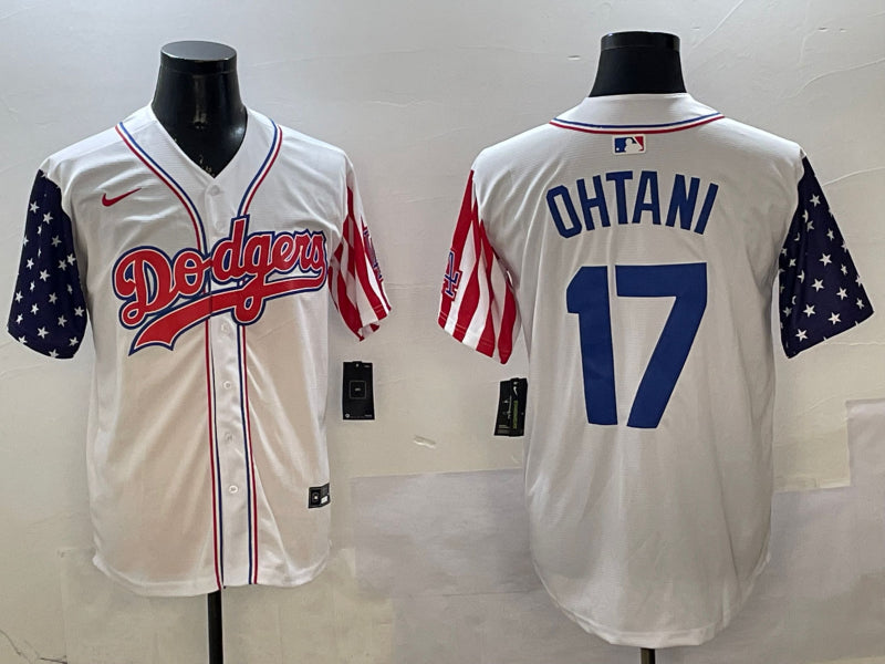 Men’s Los Angeles Dodgers Shohei Ohtani White Jersey