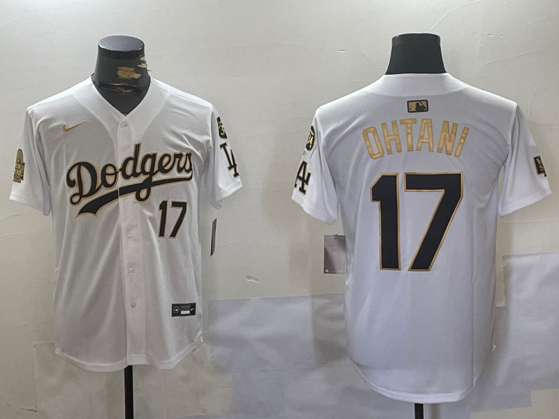 Men’s Los Angeles Dodgers Shohei Ohtani White Jersey
