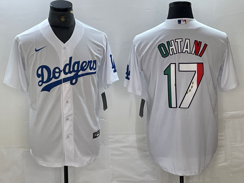 Men’s Los Angeles Dodgers Shohei Ohtani White Jersey