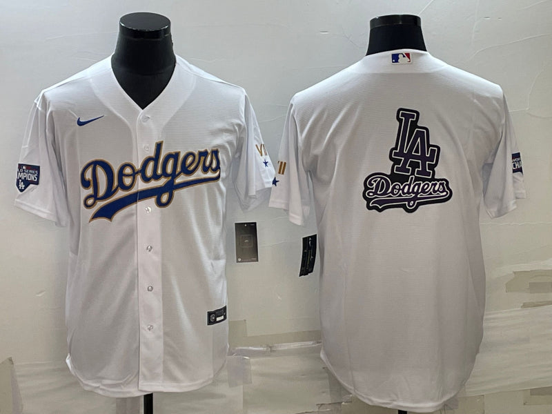 Men’s Los Angeles Dodgers White Authentic Jersey