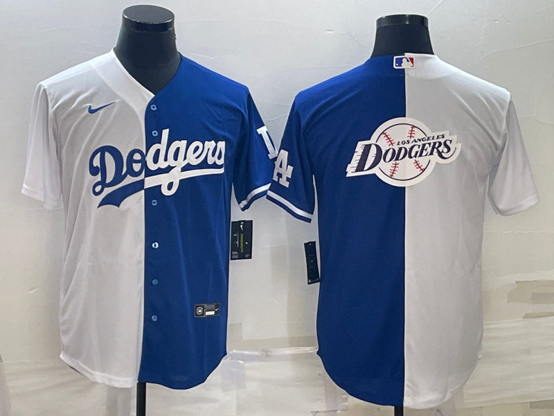 Men’s Los Angeles Dodgers White/Blue Baseball Jersey