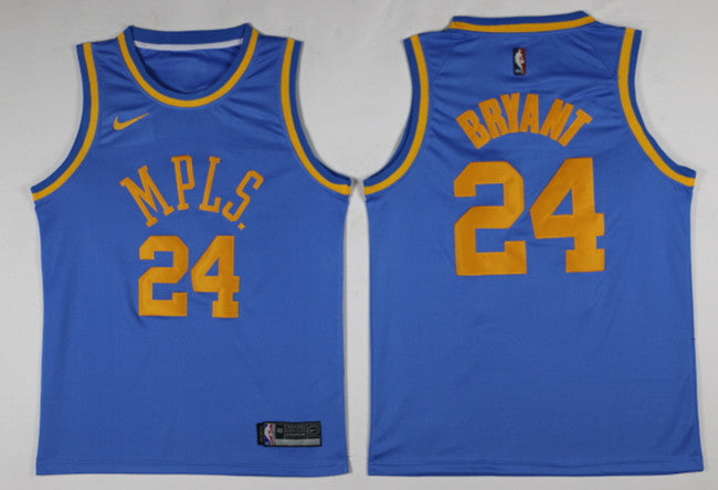 Men’s Los Angeles Lakers #24 Kobe Bryant MPLS Retro Hardwood Classics Player Jersey