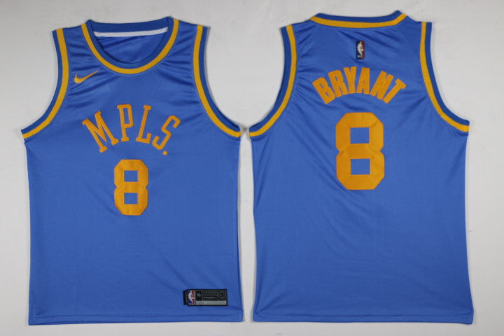 Men’s Los Angeles Lakers #8 Kobe Bryant MPLS Retro Hardwood Classics Player Jersey