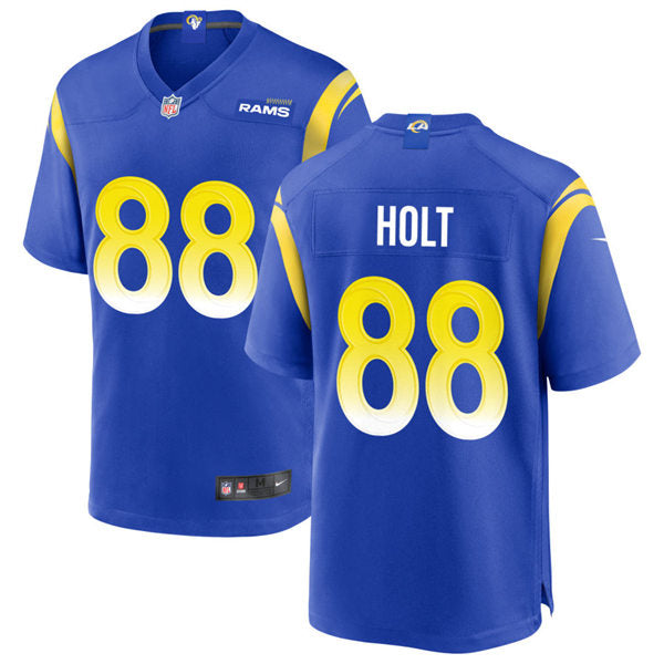 Men’s Los Angeles Rams #88 Torry Holt Royal Vapor Untouchable Limited Jersey