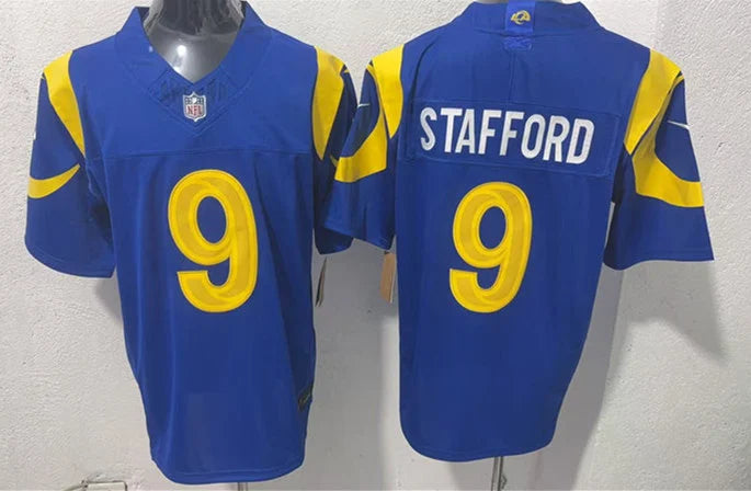 Men’s Los Angeles Rams #9 Matthew Stafford Nike 2026 Royal Vapor F.U.S.E. Limited Jersey