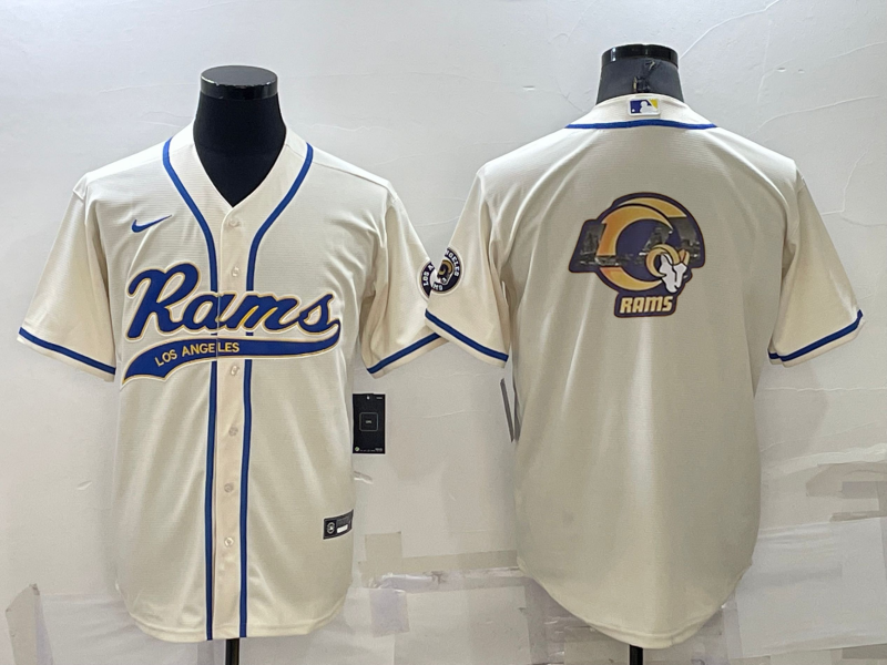 Men’s Los Angeles Rams Bone Jersey