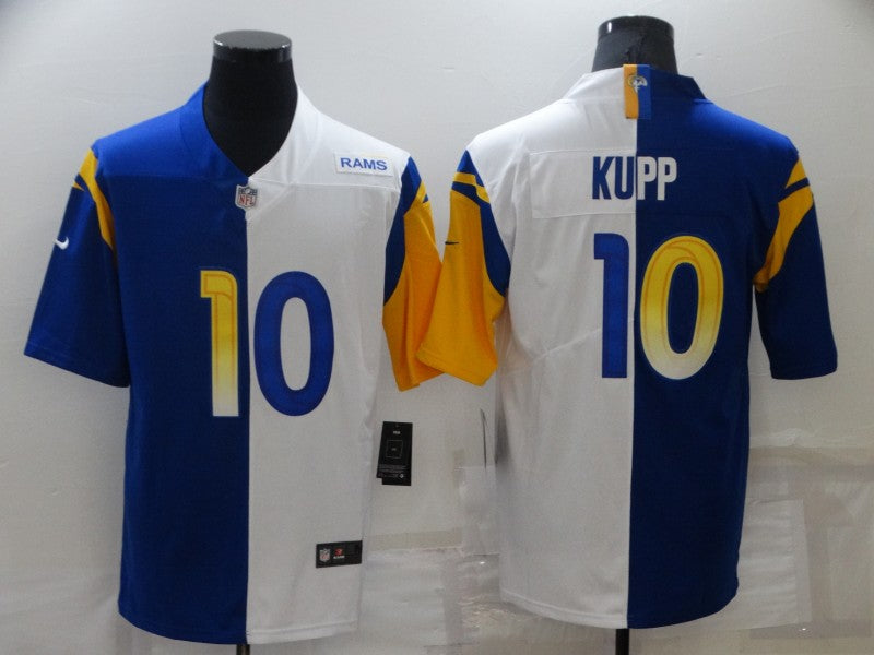 Men’s Los Angeles Rams Cooper Kupp #10 Blue/White Jersey