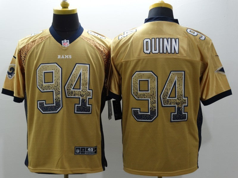 Men’s Los Angeles Rams Robert Quinn #94 Yellow Jersey