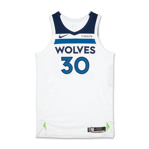 Men’s Minnesota Timberwolves #30 Julius Randle White Nike Association Edition Jersey