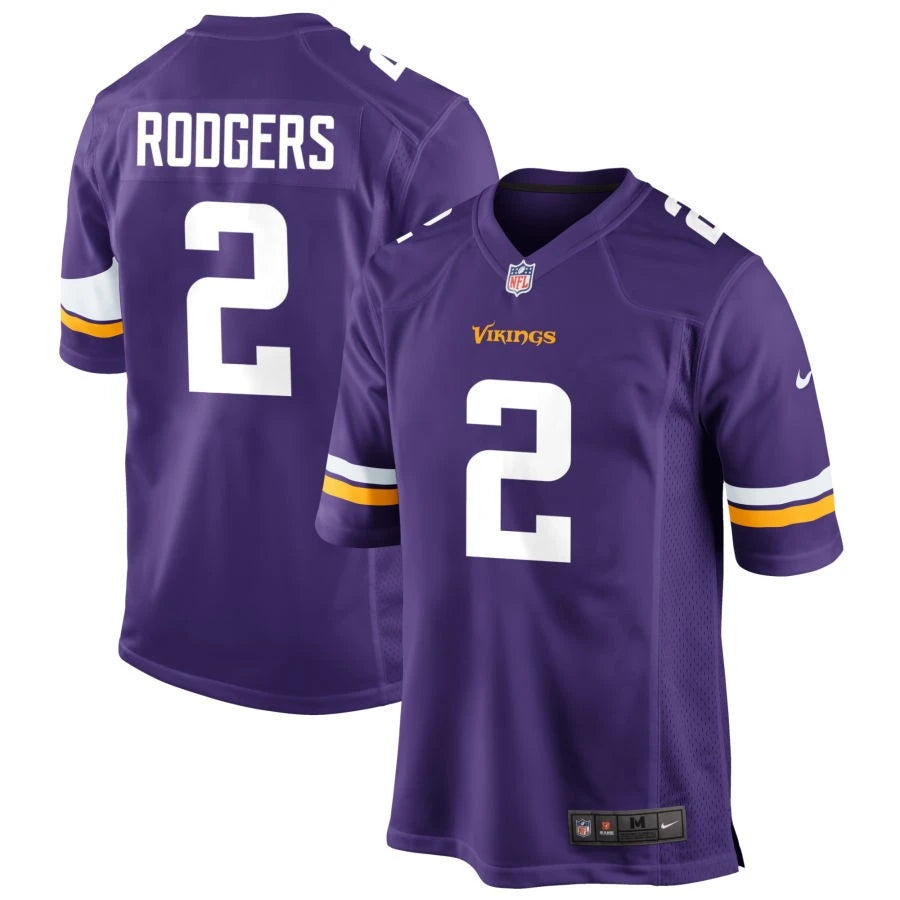 Men’s Minnesota Vikings #2 Isaiah Rodgers Nike Purple F.U.S.E. Vapor Limited Jersey