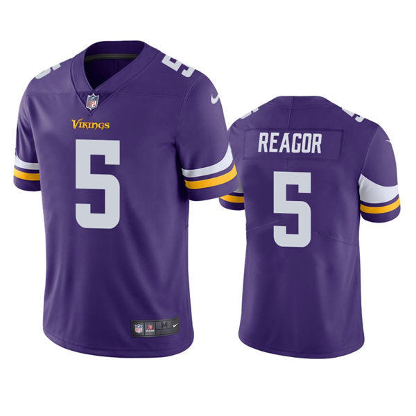 Men’s Minnesota Vikings #5 Jalen Reagor Nike Purple Vapor Untouchable Limited Player Jersey