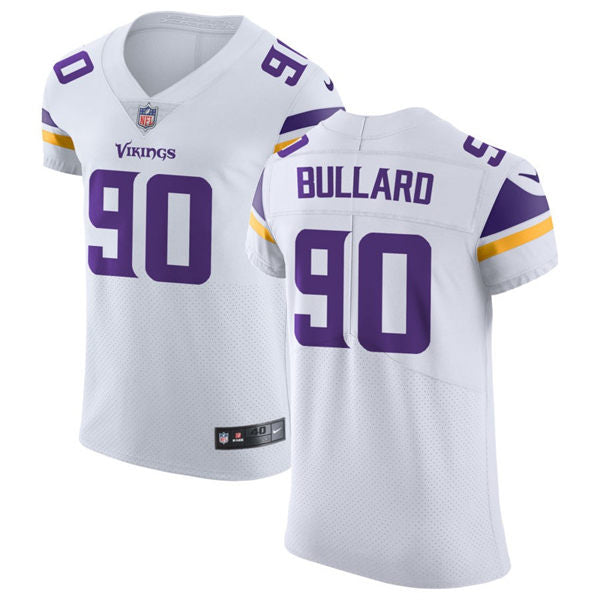 Men’s Minnesota Vikings #90 Jonathan Bullard Nike White Vapor Untouchable Limited Palyer Jersey