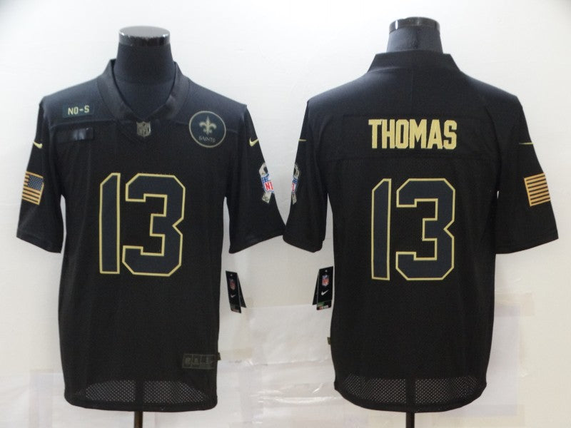 Men’s New Orleans Saints #13 Michael Thomas Black Jersey