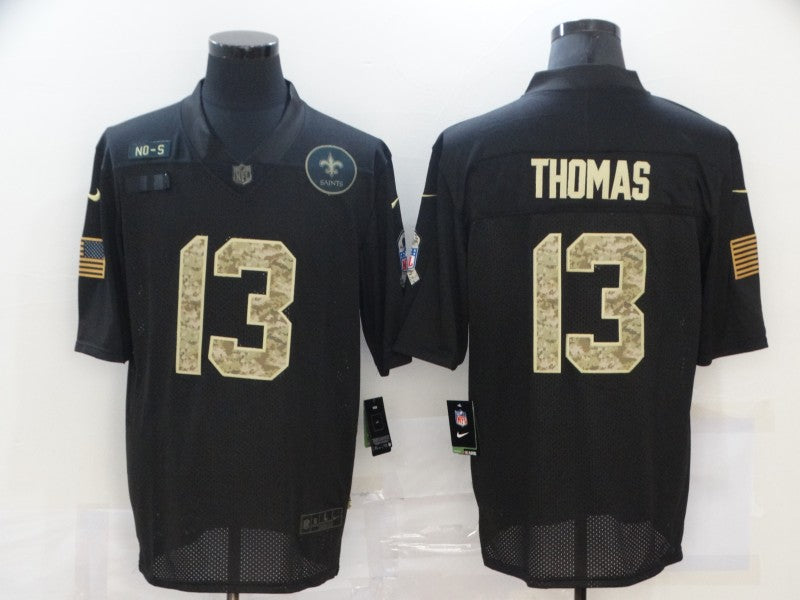 Men’s New Orleans Saints #13 Michael Thomas Black Jersey