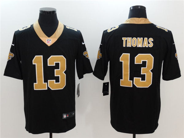 Men’s New Orleans Saints #13 Michael Thomas Black Nike Vapor Untouchable Limited Jersey