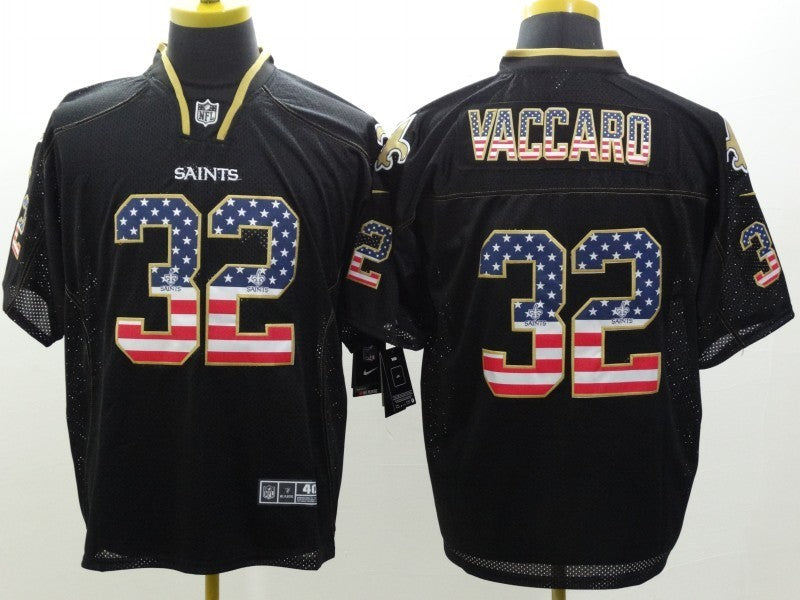 Men’s New Orleans Saints Kenny Vaccaro #32 Black Jersey