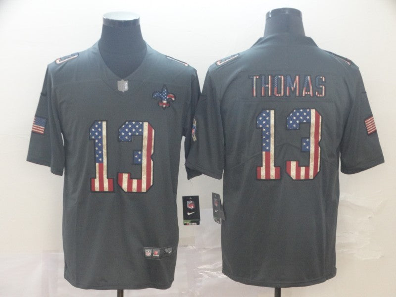 Men’s New Orleans Saints Michael Thomas #13 Black Alternate Jersey