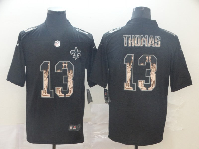 Men’s New Orleans Saints Michael Thomas #13 Black Jersey