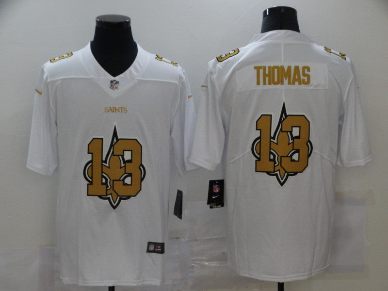 Men’s New Orleans Saints Michael Thomas #13 White Jersey