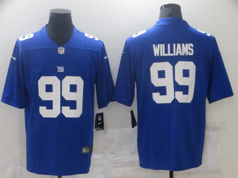 Men’s New York Giants Leonard Williams #99 Blue Jersey