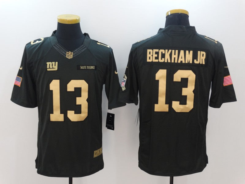 Men’s New York Giants Odell Beckham Jr. #13 Black Jersey
