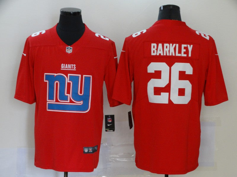 Men’s New York Giants Saquon Barkley #26 Red Jersey
