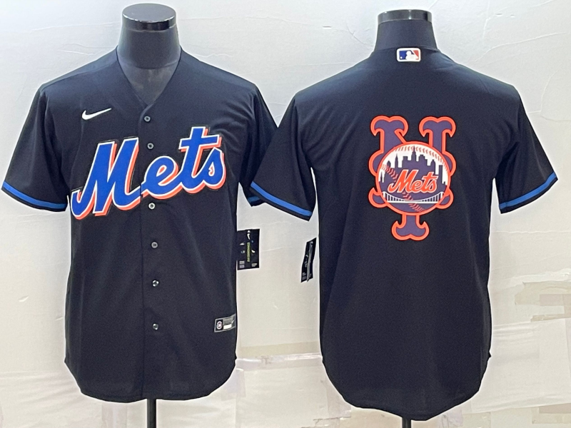 Men’s New York Mets Black 2022 Alternate Jersey