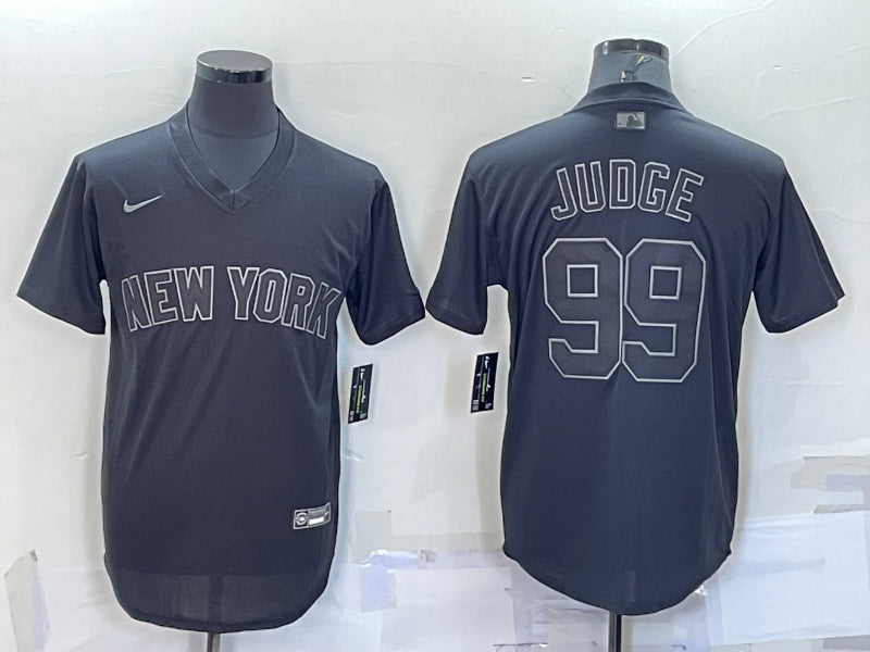 Men’s New York Yankees Aaron Judge #99 Black Alternate Jersey