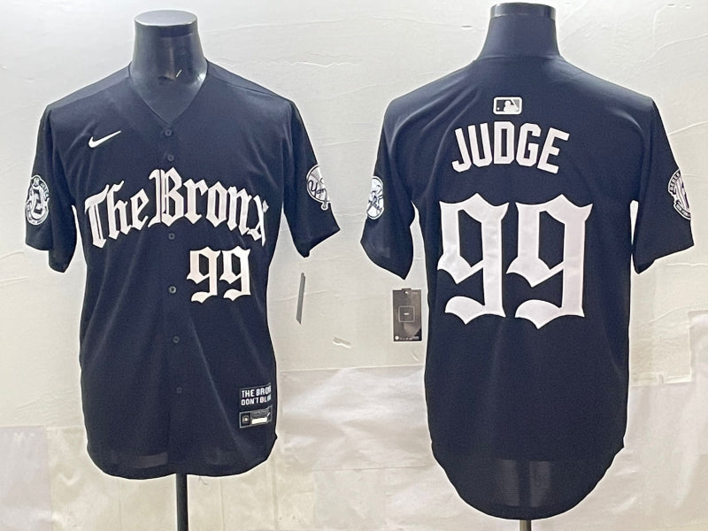 Men’s New York Yankees Aaron Judge #99 Black Alternate Jersey