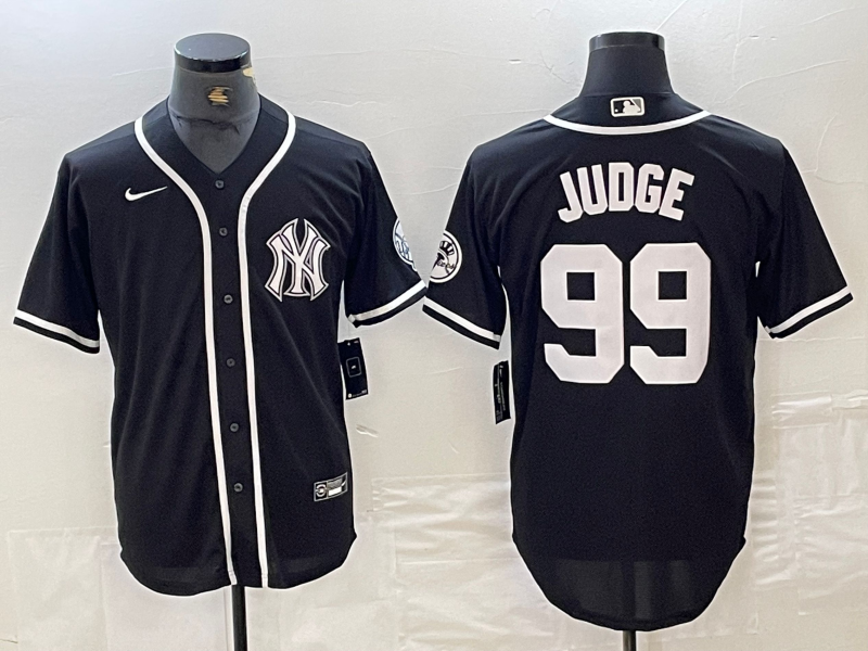 Men’s New York Yankees Aaron Judge #99 Black Limited Jersey