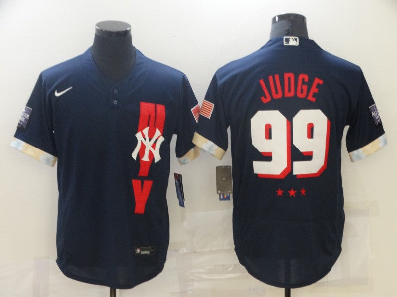 Men’s New York Yankees Aaron Judge #99 Navy All Star Jersey