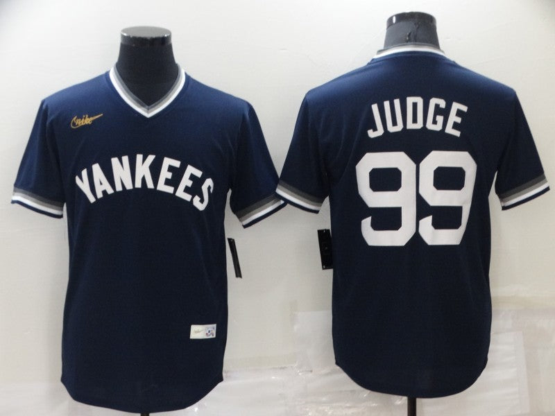 Men’s New York Yankees Aaron Judge #99 Navy Authentic Jersey