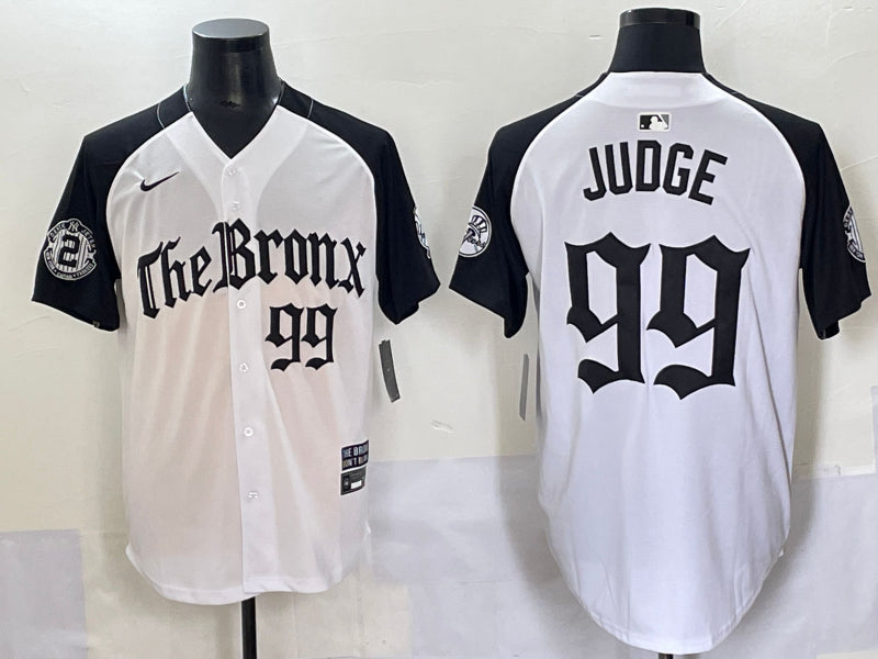 Men’s New York Yankees Aaron Judge #99 White Alternate Jersey
