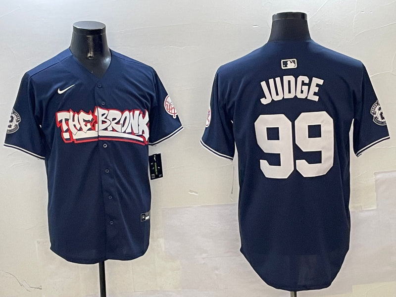 Men’s New York Yankees Aaron Judge Navy Limited Jersey