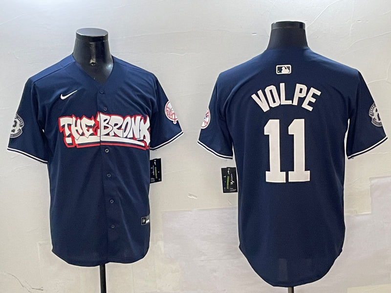 Men’s New York Yankees Anthony Volpe Navy Limited Jersey