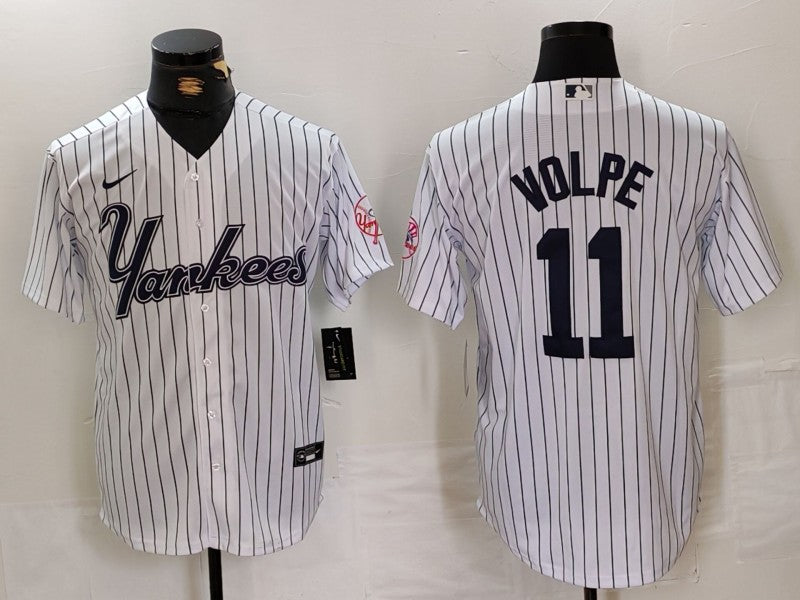 Men’s New York Yankees Anthony Volpe White Jersey
