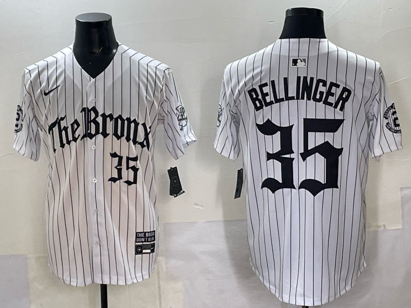Men’s New York Yankees Cody Bellinger #35 White Team Jersey