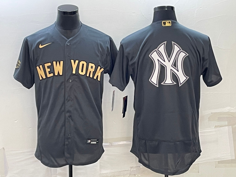 Men’s New York Yankees Dark Gray Jersey