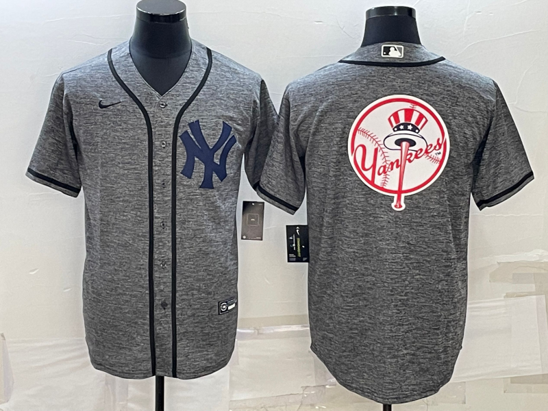 Men’s New York Yankees Gray Alternate Team Jersey