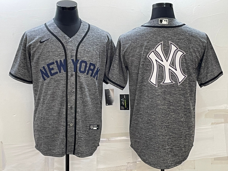 Men’s New York Yankees Gray Authentic Jersey