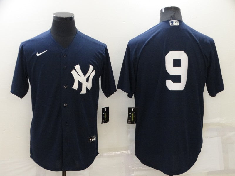 Men’s New York Yankees Roger Maris #9 Navy Name Jersey