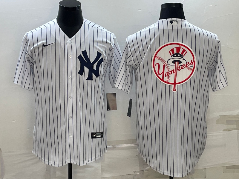 Men’s New York Yankees White Home Team Jersey