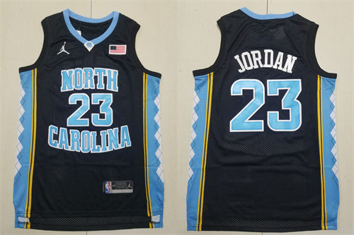 Men’s North Carolina Tar Heels #23 Michael Jordan 2016 ACC Black College Baseketball Jersey