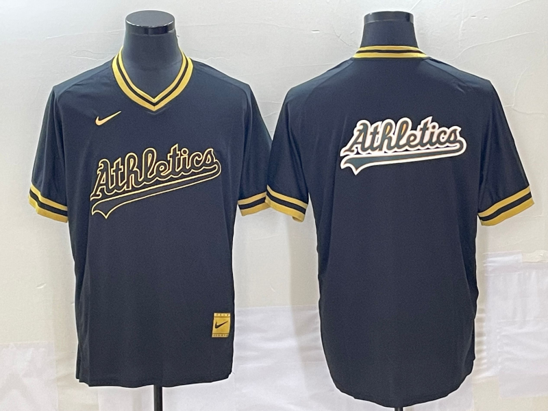 Men’s Oakland Athletics Black Jersey