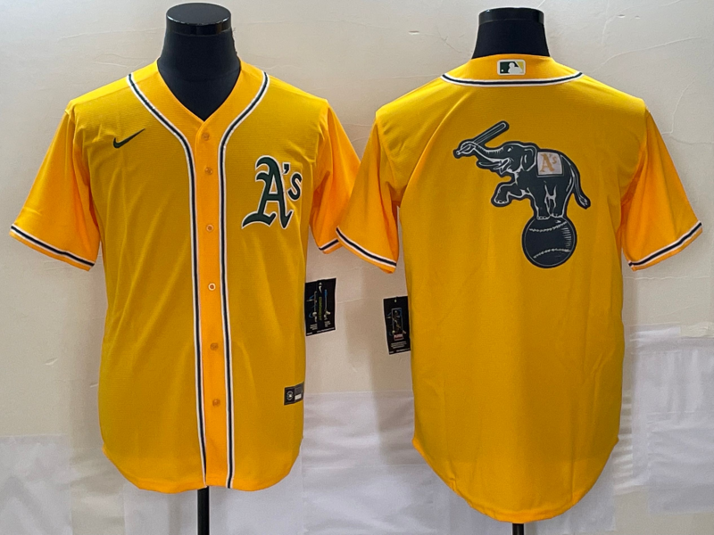 Men’s Oakland Athletics Gold Alternate Jersey