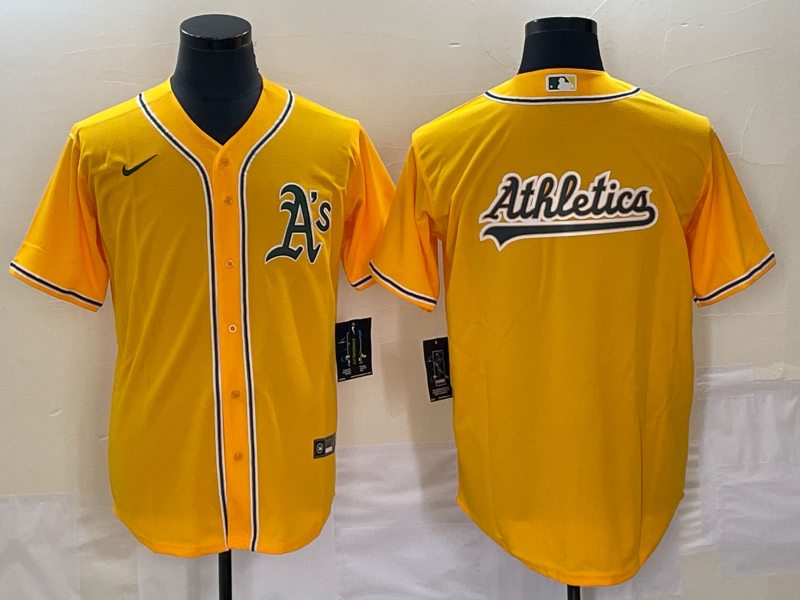 Men’s Oakland Athletics Gold Alternate Jersey